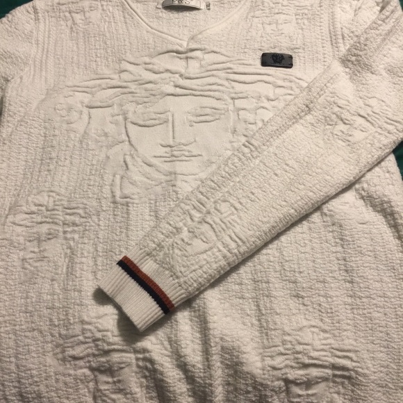 P&S Versace cream sweater - Picture 6 of 11